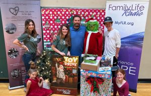 Family Life Radio collection event in Kansas. 