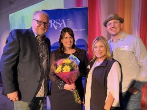 FLR Staff L to R: Adam Biddel, Laura Kruszewski, Carollena Nuffer and Taylor Anderson. 